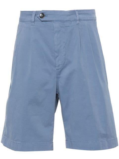 mid-rise chino shorts by CANALI