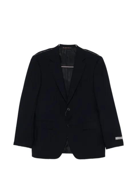 notched-lapel single-breasted blazer by CANALI