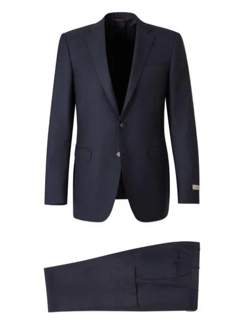 notched-lapel single-breasted suit by CANALI