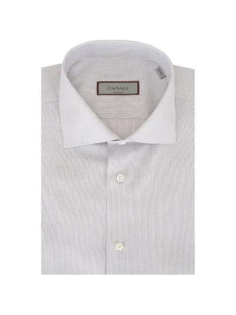 patterned shirt by CANALI
