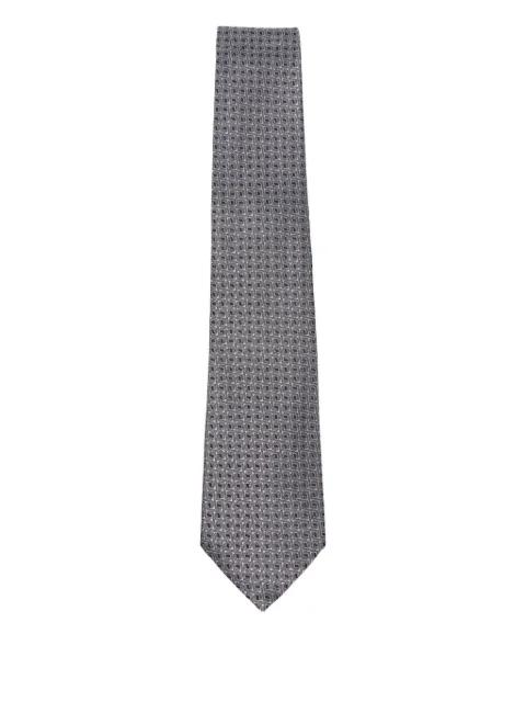 patterned tie by CANALI