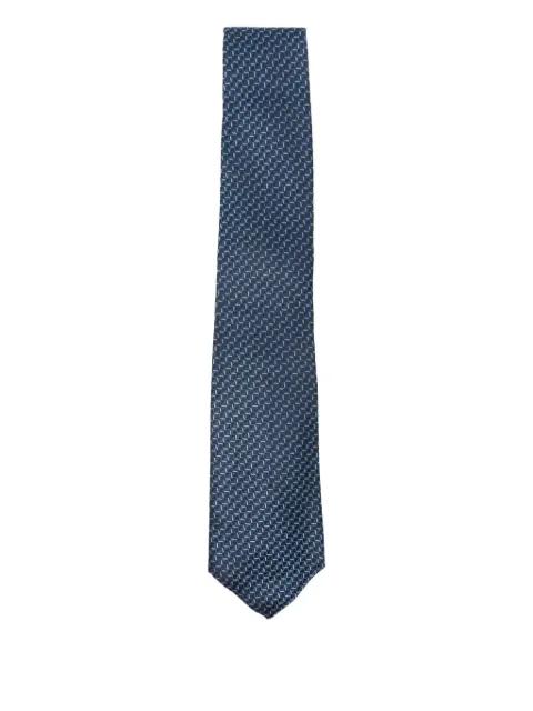 patterned tie by CANALI