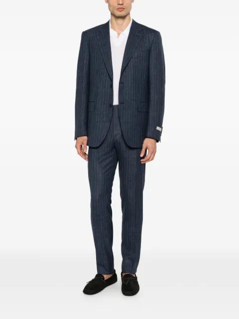 pinstripe two-piece suit by CANALI