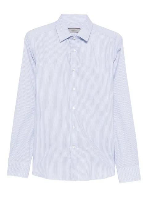 pinstriped cotton shirt by CANALI