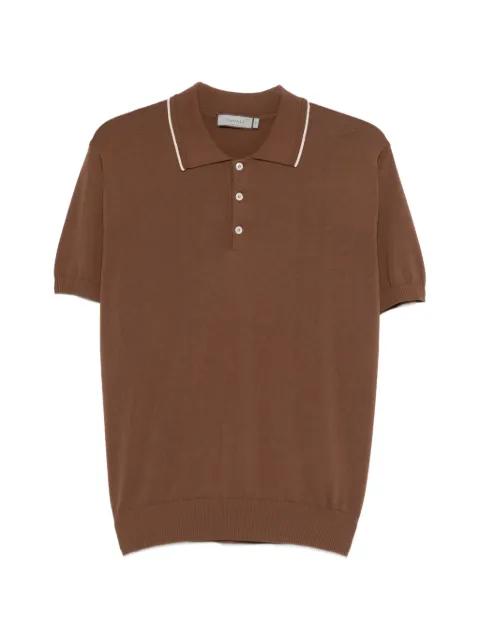 piped polo shirt by CANALI