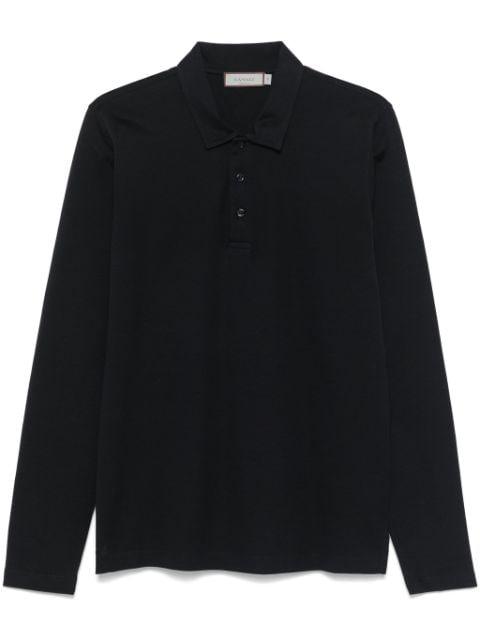 piqué-weave polo shirt by CANALI