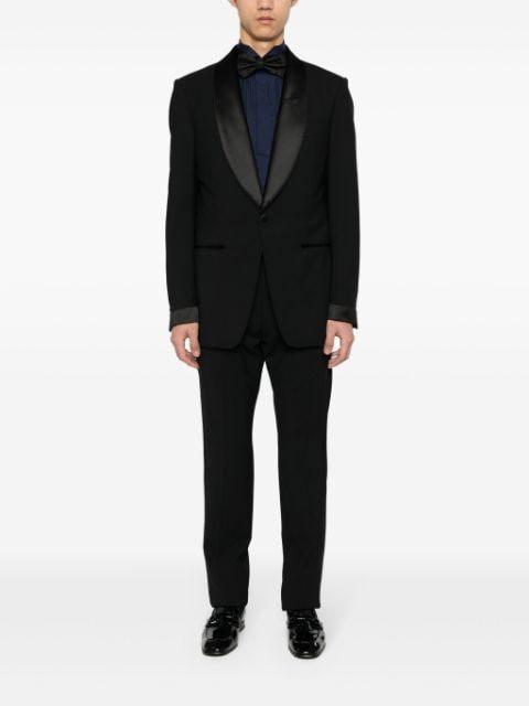 pleat detailing cotton shirt by CANALI