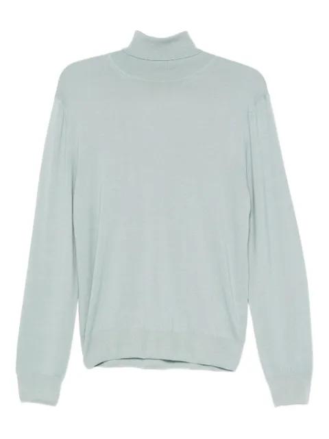 roll neck knitted sweater by CANALI
