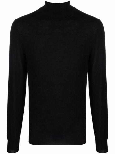 roll neck sweater by CANALI