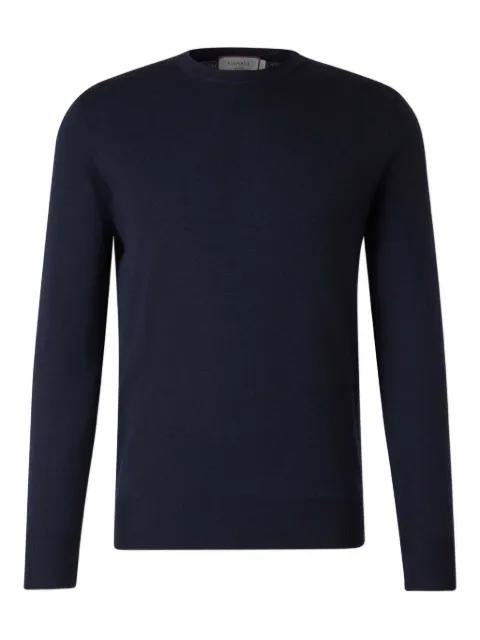 round-neck long-sleeve sweater by CANALI