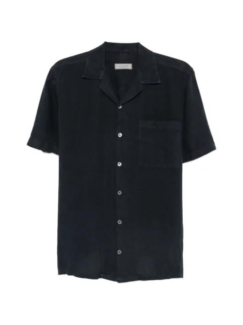 short-sleeve linen shirt by CANALI