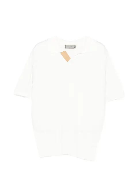 short-sleeve open collar polo shirt by CANALI