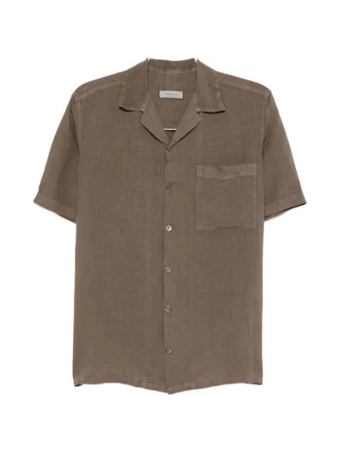 short-sleeve pocket-detail shirt by CANALI