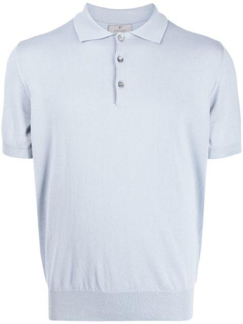 short-sleeved polo shirt by CANALI