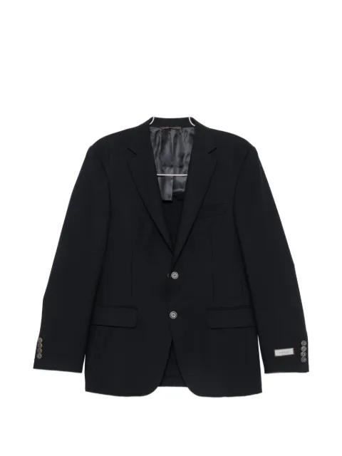 single-breasted notched-lapels blazer by CANALI