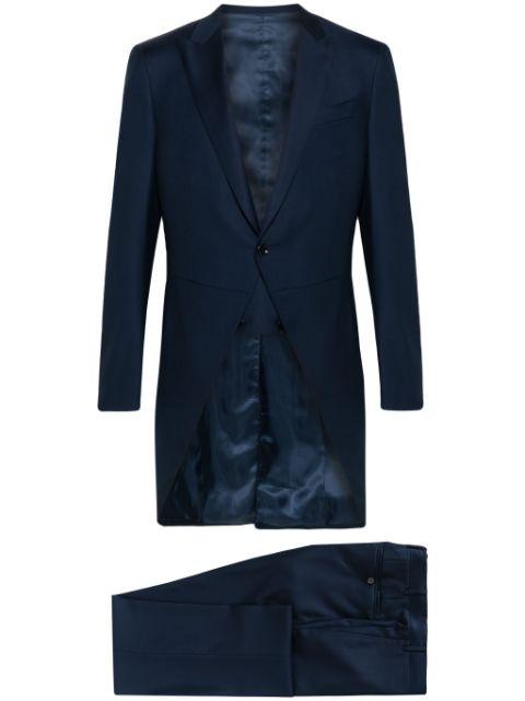 single-breasted wool suit by CANALI