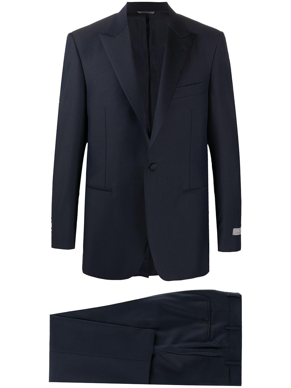 single-breasted wool suit by CANALI