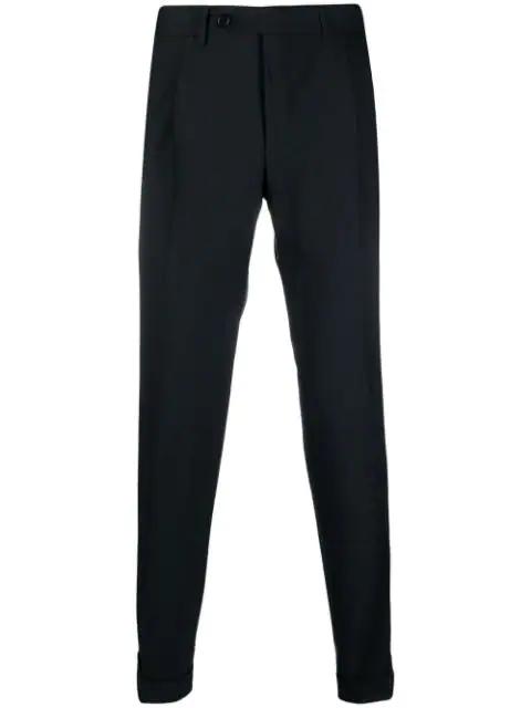 slim-fit tailored trousers by CANALI