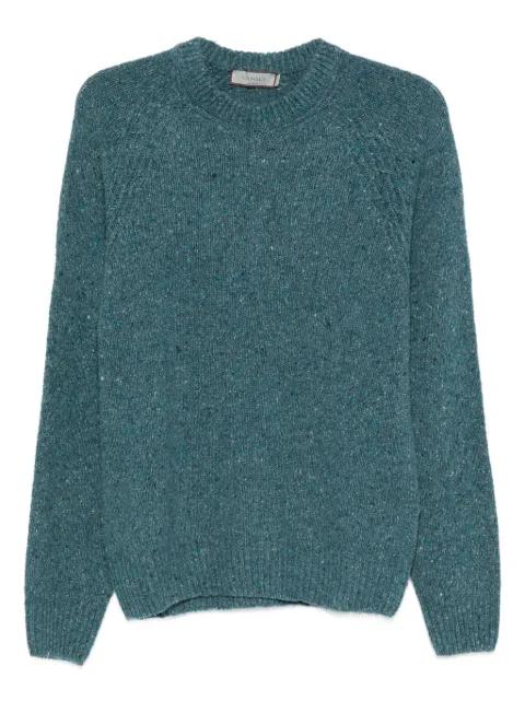 speckled crew-neck sweater by CANALI