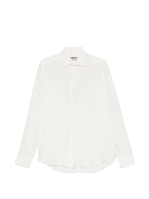 spread-collar shirt by CANALI