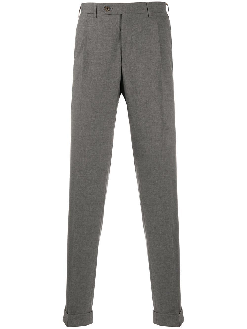 straight-fit tailored trousers by CANALI