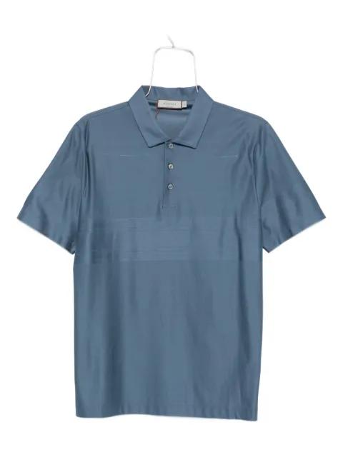 stripe-detail polo shirt by CANALI