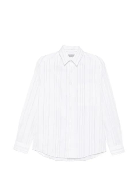 striped chest-pocket shirt by CANALI