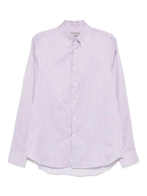 striped cotton shirt by CANALI