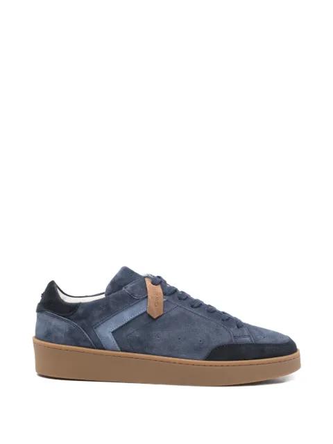 suede panelled sneakers by CANALI