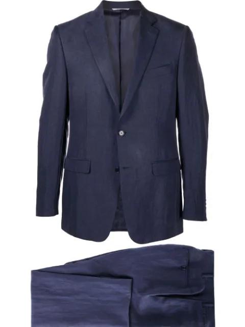 tailored single-breasted suit by CANALI
