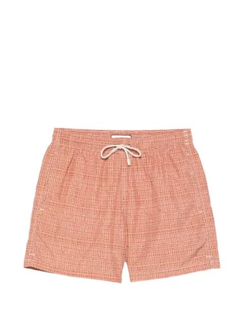 textured swim shorts by CANALI