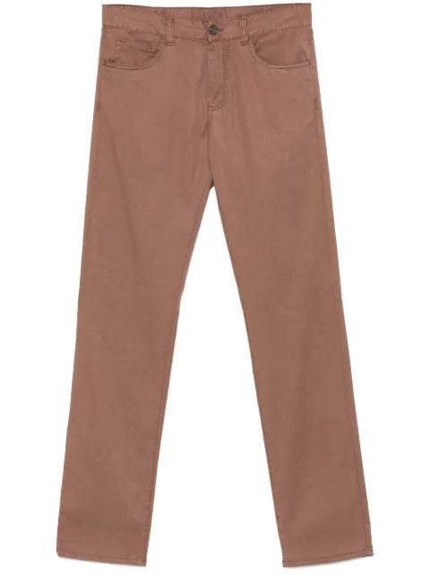 twill trousers by CANALI