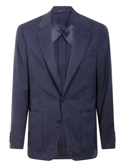 two-button patch-pocket suit by CANALI