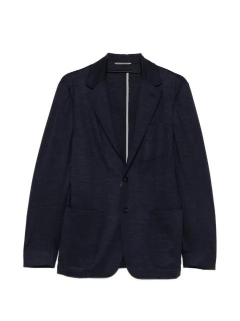 wool patch-pocket blazer by CANALI