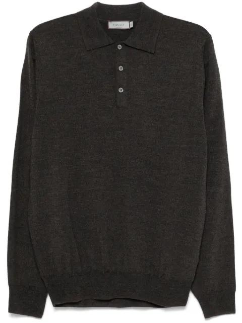wool polo shirt by CANALI