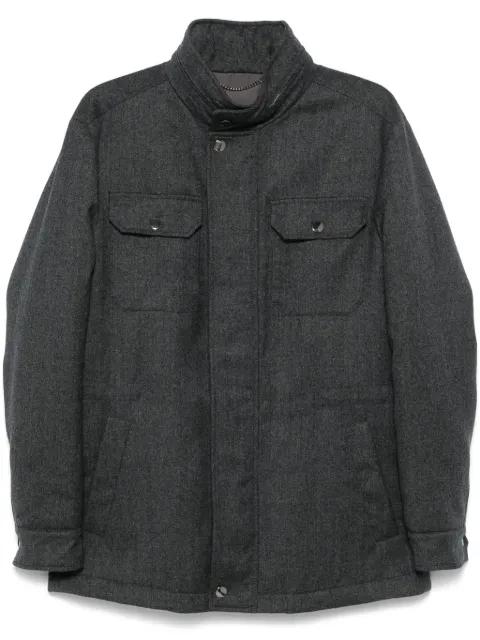 wool shirt jacket by CANALI