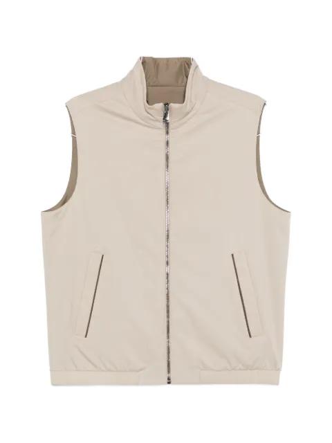 zip-fastening  gilet by CANALI