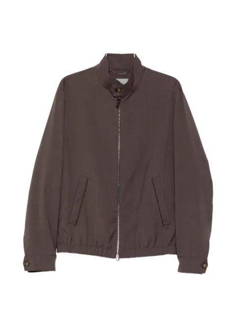 zip-fastening long-sleeve  jacket by CANALI