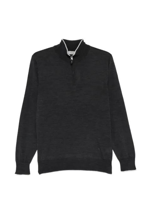 zip-fastening sweater by CANALI