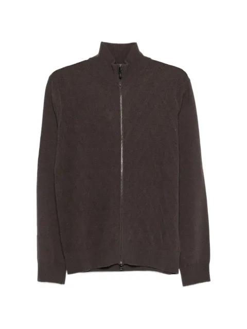 zip-up cardigan by CANALI
