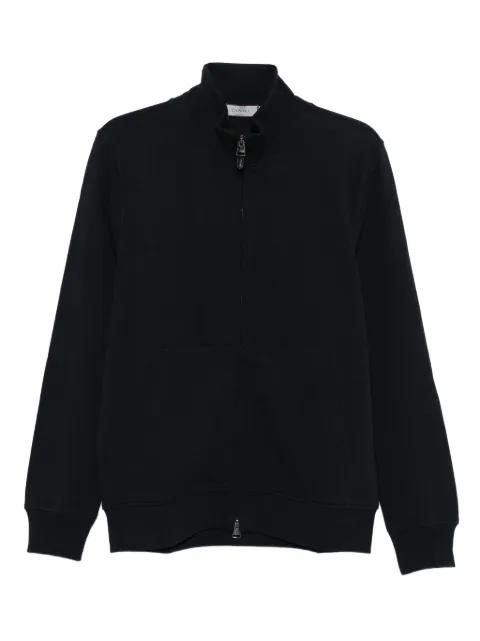 zip-up cotton sweatshirt by CANALI