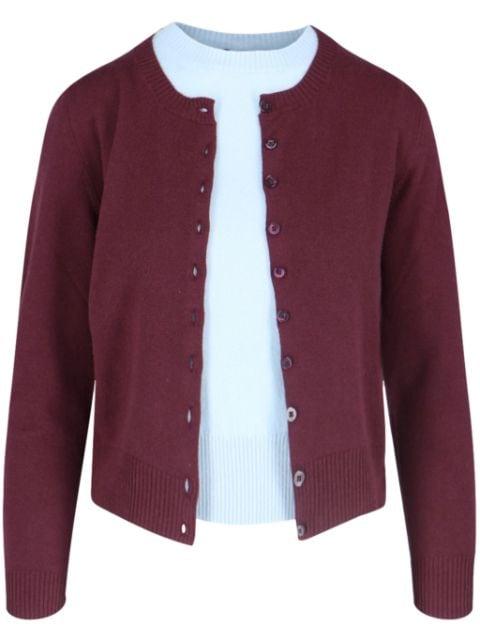 cardigan knitted top set by CANESSA