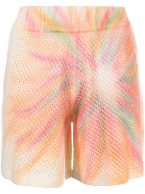cashmere knitted shorts by CANESSA