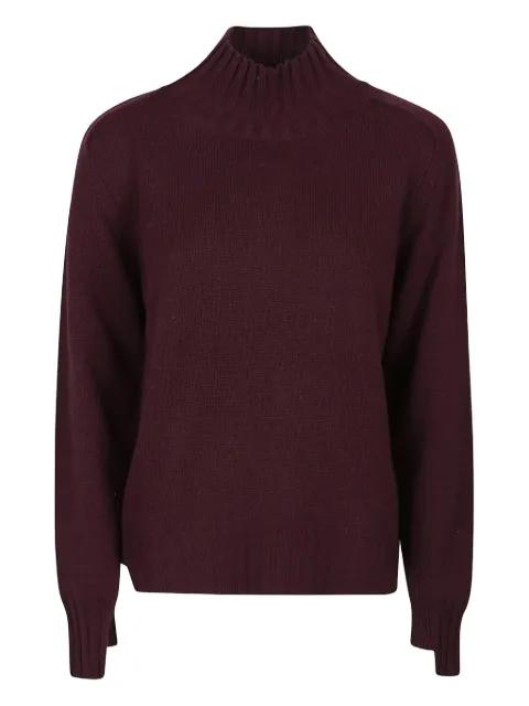 high-neck cashmere sweater by CANESSA