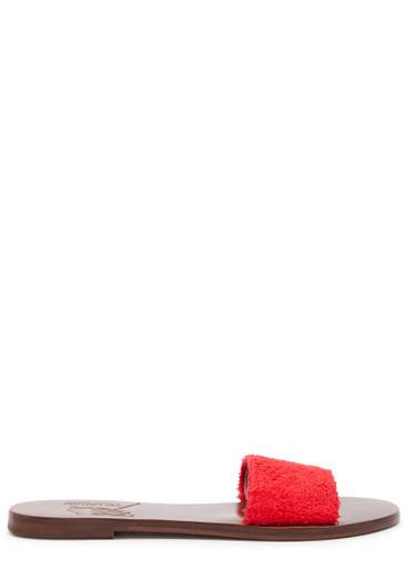 Chaussures Lapo terry sliders by CAP D'ANTIBES