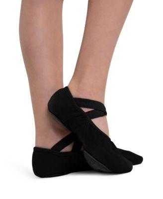 Girls Hanami Canvas Ballet Shoe Light Pink by CAPEZIO