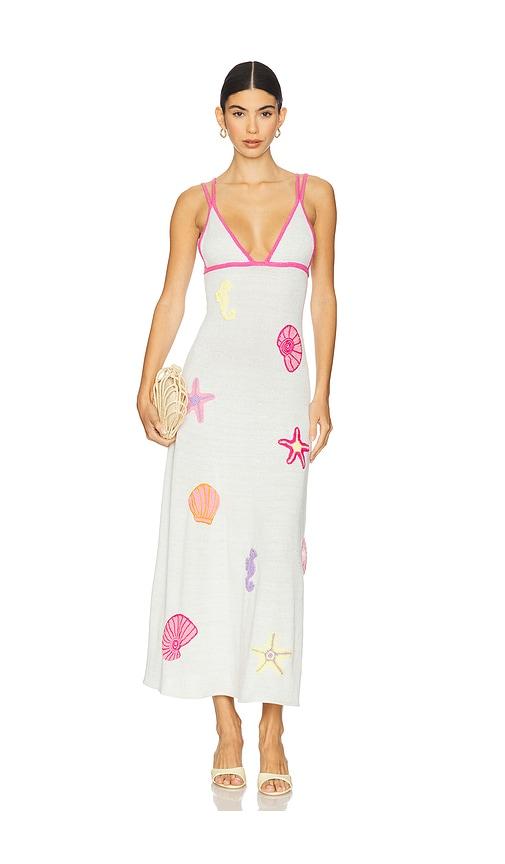 Capittana Carolina Sea II Dress in Beige by CAPITTANA