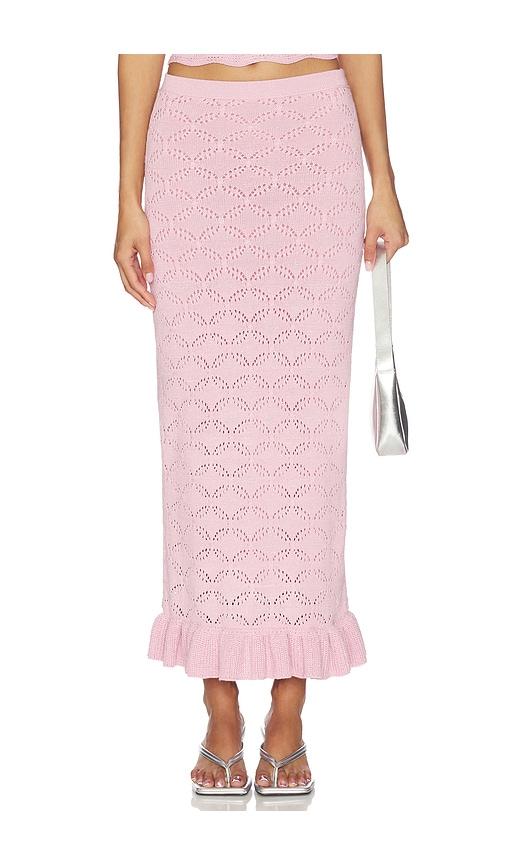 Capittana Christy Skirt in Pink by CAPITTANA