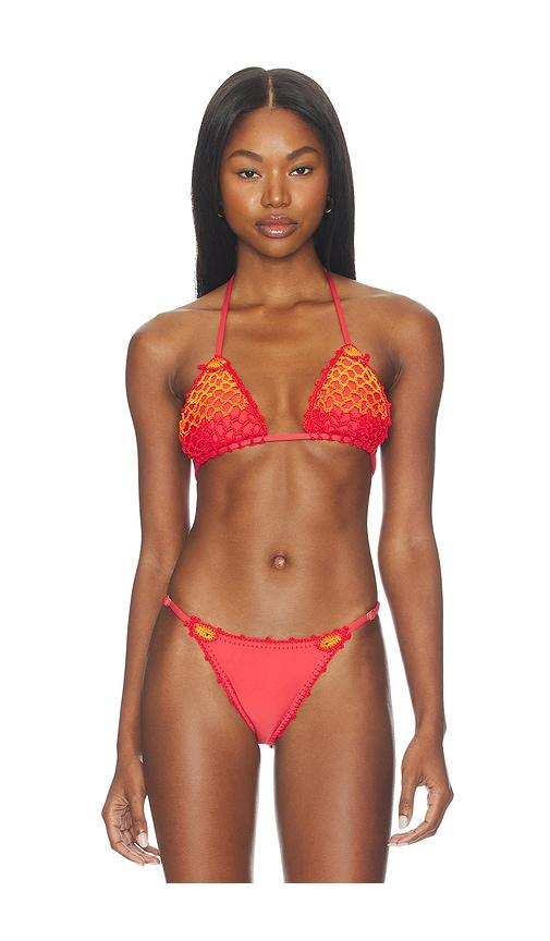 Capittana Missy Top in Orange by CAPITTANA