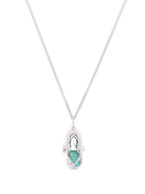 Capsule Turquoise pendant necklace by CAPSULE ELEVEN